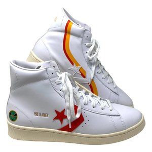 Converse Pro Leather Hi White Red Orange Shoe Sneaker Low Top Women's 171197C